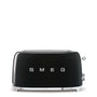 Smeg 2X4 Ekmek Kızartma Makinesi Black TSF02BLEU
