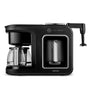 Karaca Hatır Plus Barista 6 in 1 Latte Cappuccino ve Közde Türk Kahve Makinesi Black Silver