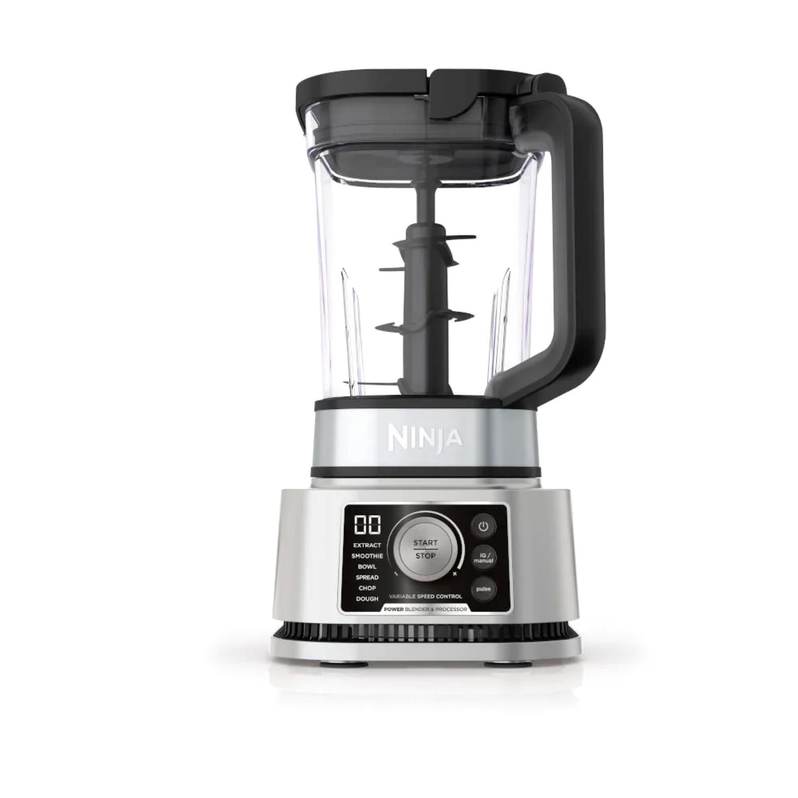 NINJA FOODI 3 IN 1 AKILLI TORK VE AUTO-IQ SİSTEMLİ POWER NUTRİ BLENDERGÜMÜŞ