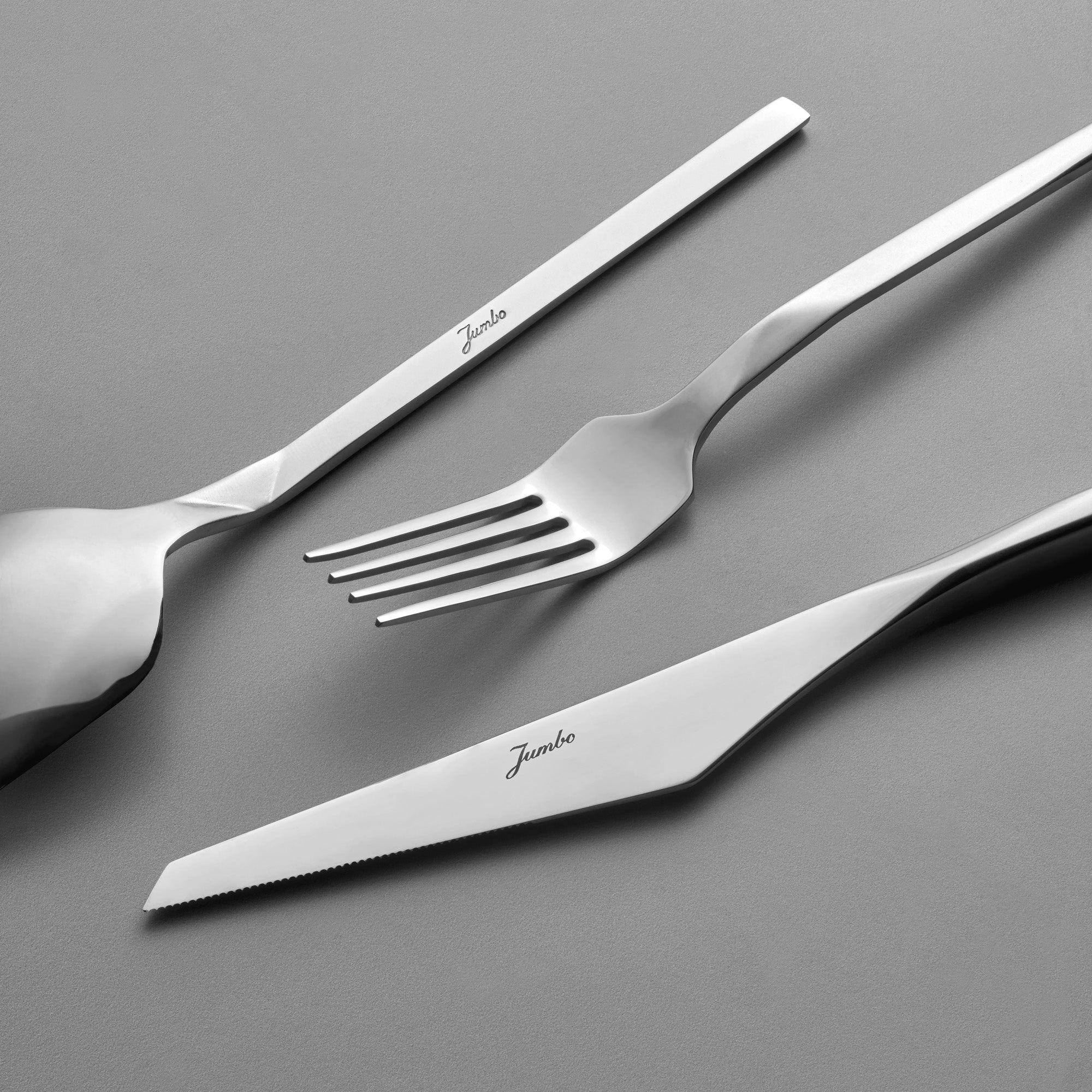Jumbo 5100 Quartz 84 Parça 12 Kişilik Çatal Kaşık Bıçak Seti