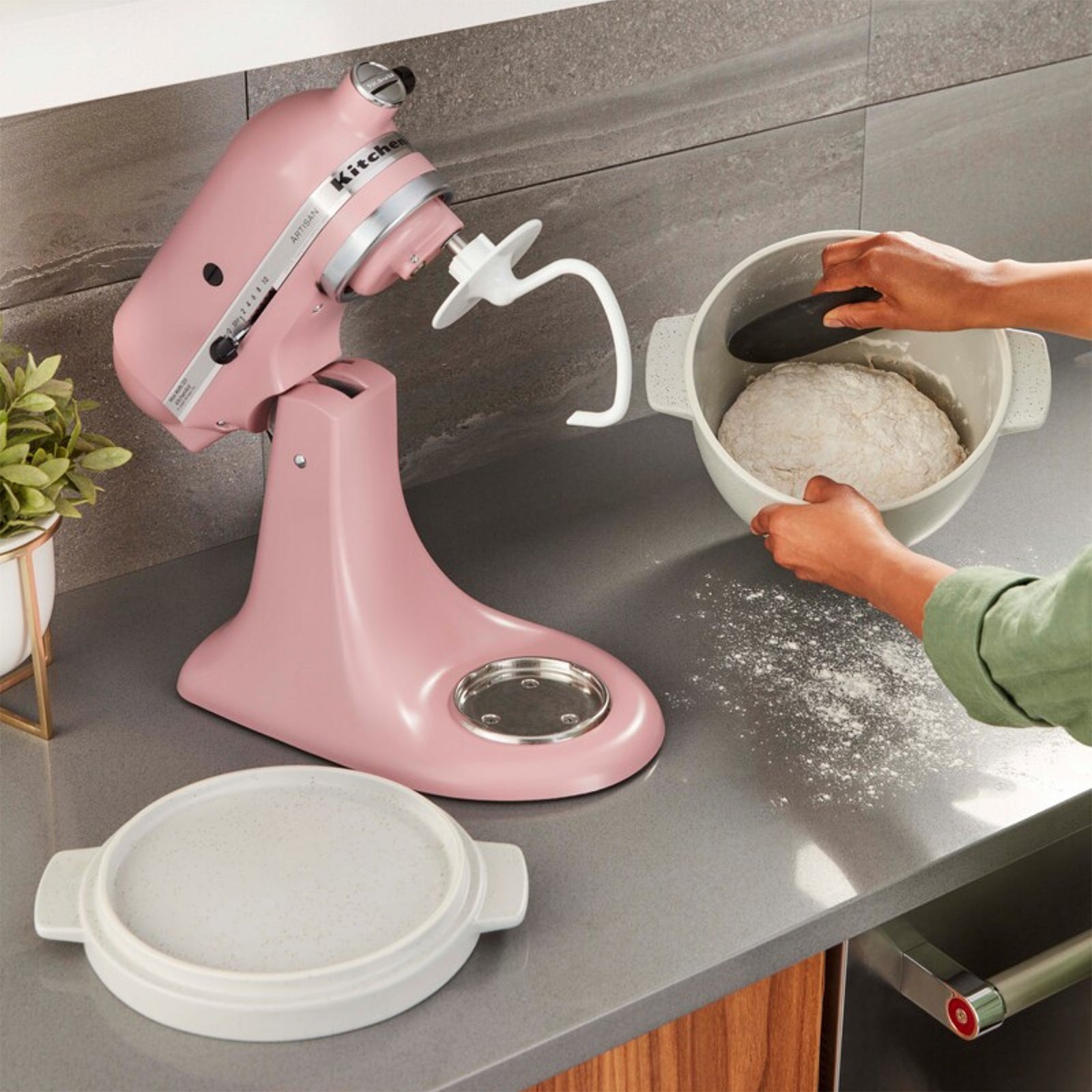 KAID PİŞİRİCİ KAPAKLI EKMEK KASESİ 5KSM2CB5BGS